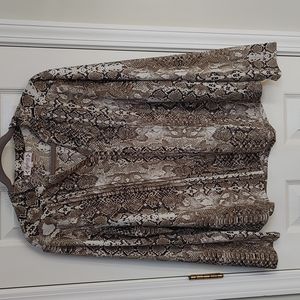 Nanette Lepore Snake Skin Tunic